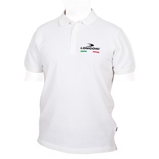 Longoni hvid polo t-shirt